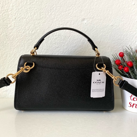 Coach Tilly Satchel 23 Black - Picture 4 of 9